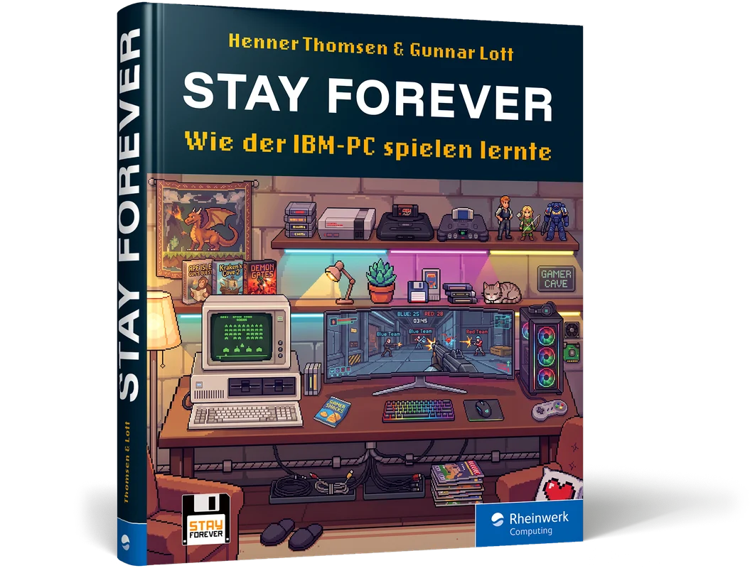 Metalltafel zum Stay-Forever-Jubiläum